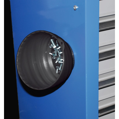 SW-Stahl Magnetschale abgeschrägte Form 150 mm 07358L