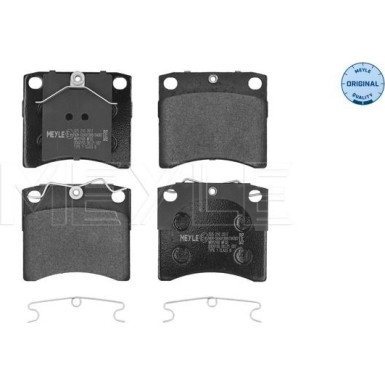 Bremsbelagsatz Vw P. T4 09/90 15 MEYLE-ORIGINAL: True to OE 252163517 Bremsbelagsatz Vw P. T4 09/90 15 MEYLE-ORIGINAL: True to OE 252163517