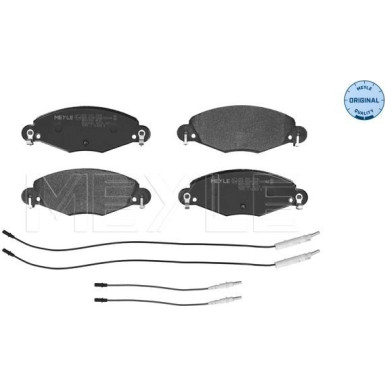 Bremsbelagsatz Citroen P. C5 252327318 Bremsbelagsatz Citroen P. C5 252327318