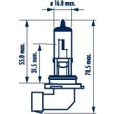 Glühlampe Hb4 12V/51W 1St 480063000