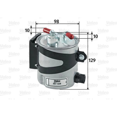 VALEO Kraftstofffilter 587528