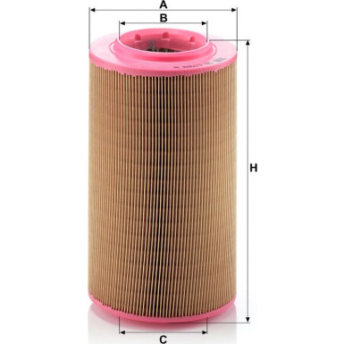 Mann & Hummel Luftfilter PKW FIAT C 17 278