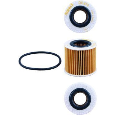 MAHLE Ölfilter OX 416D1 MAHLE Ölfilter OX 416D1