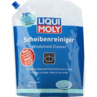 Liqui Moly Scheibenreiniger Ocean 3 l 21709 3 l, Beutel Kunststoff Liqui Moly Scheibenreiniger Ocean 3 l 21709 3 l, Beutel Kunststoff