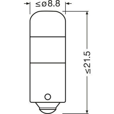 T4W LEDriving SL White 6000K 12V Blister 2 Stück OSRAM
