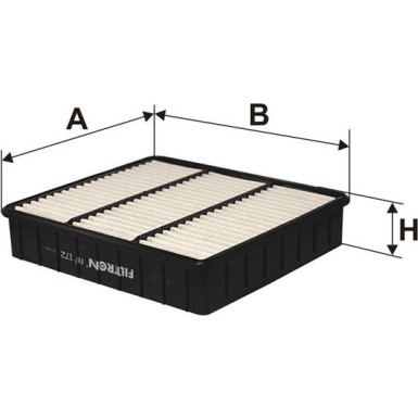 FILTRON Luftfilter AP 172