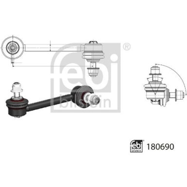 Stabilisator HA re 180690 Stabilisator HA re 180690