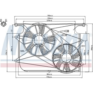 Kühlerlüfter PKW OPEL ANTARA 2.0 D 06 85610 Kühlerlüfter PKW OPEL ANTARA 2.0 D 06 85610