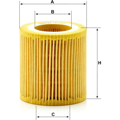 Mann & Hummel Ölfilter PKW BMW 3,4 HU 8011 z