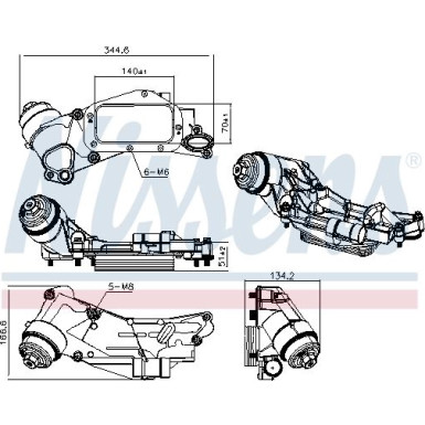 Ölkühler PKW 90930 Ölkühler PKW 90930