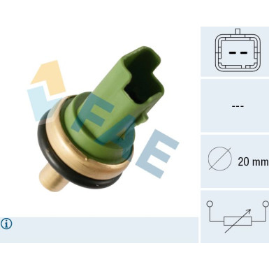 FAE Sensor, Kühlmitteltemperatur 33706