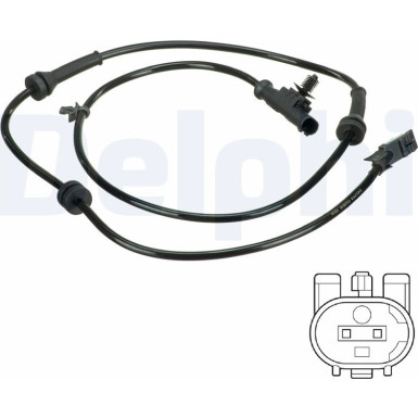 DELPHI Geschwindigkeitssensor SS20616