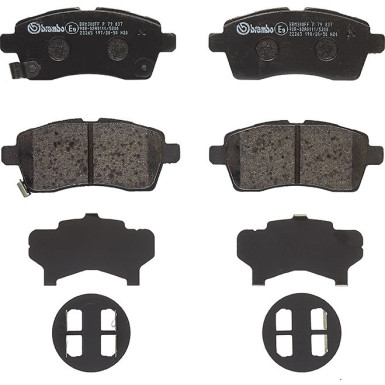 BREMBO Bremsklötze VA P 79 037 BREMBO Bremsklötze VA P 79 037