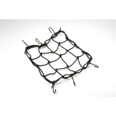 Jumbo GepäckNetz schwarz 30x30 6 Haken D-50006