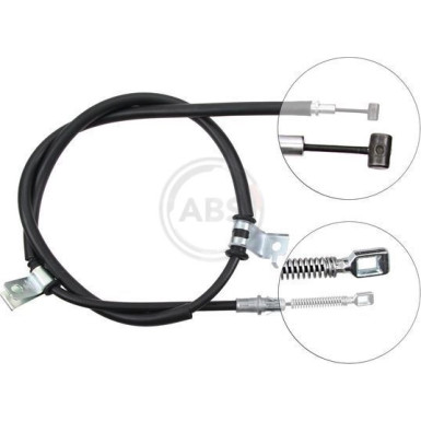 A.B.S. Handbremsseil Seilzug Festellbremse K17037 A.B.S. Handbremsseil Seilzug Festellbremse K17037