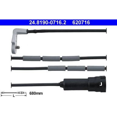 ATE Verschleißsensor 24.8190-0716.2 ATE Verschleißsensor 24.8190-0716.2