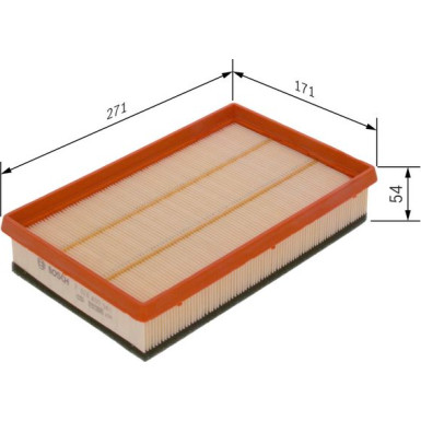 Luftfilter F 026 400 041 Luftfilter F 026 400 041