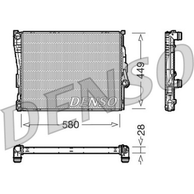 DENSO Motorkühler DRM05069