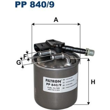 FILTRON Kraftstofffilter PP 840/9