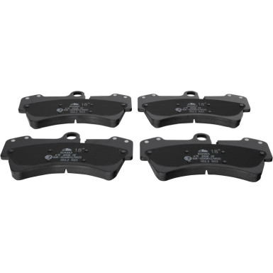 Bremsbelagsatz Porsche P. Cayenne 02 13.0460-4993.2 Bremsbelagsatz Porsche P. Cayenne 02 13.0460-4993.2