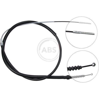 A.B.S. Handbremsseil Seilzug Festellbremse K11426 A.B.S. Handbremsseil Seilzug Festellbremse K11426