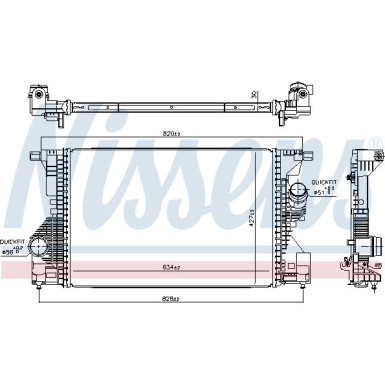 Ladeluftkühler PKW 961560 Ladeluftkühler PKW 961560
