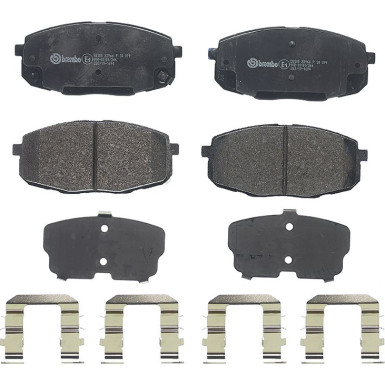 BREMBO Bremsklötze VA P 30 099 BREMBO Bremsklötze VA P 30 099