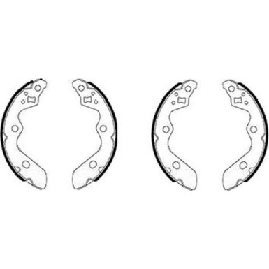 Bremsbackensatz 91085900 Bremsbackensatz 91085900