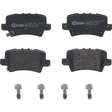 BREMBO Bremsklötze HA P 28 038 BREMBO Bremsklötze HA P 28 038