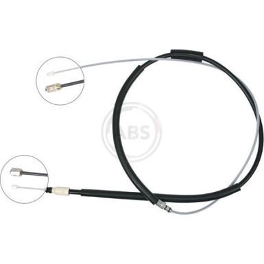 A.B.S. Handbremsseil Seilzug Festellbremse K13166 A.B.S. Handbremsseil Seilzug Festellbremse K13166