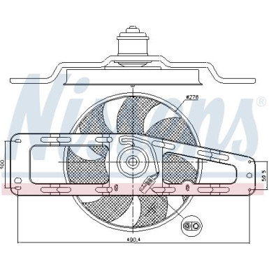 Kühlerlüfter PKW 85498 Kühlerlüfter PKW 85498