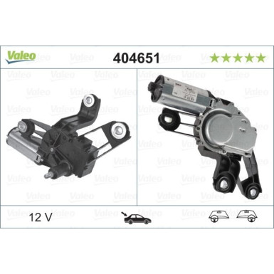 404651 Wischermotor hinten SKODA