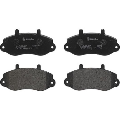 BREMBO Bremsklötze VA P 68 025