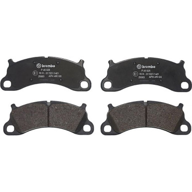 BREMBO Bremsklötze VA P 65 025 BREMBO Bremsklötze VA P 65 025