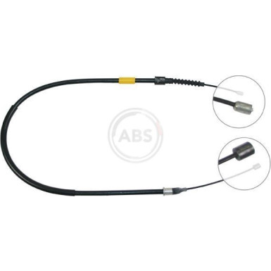A.B.S. Handbremsseil Seilzug Festellbremse K17033 A.B.S. Handbremsseil Seilzug Festellbremse K17033