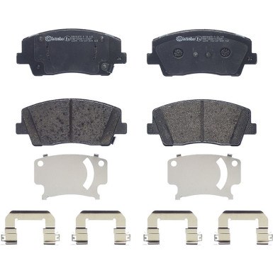 BREMBO Bremsklötze VA P 30 108 BREMBO Bremsklötze VA P 30 108
