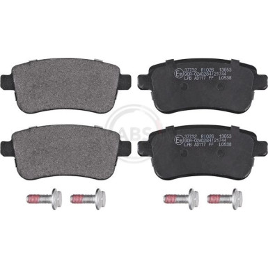 A.B.S. Bremsbelagsatz, Scheibenbremse 37732 A.B.S. Bremsbelagsatz, Scheibenbremse 37732