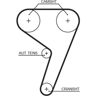Zahnriemensatz K015433XS Zahnriemensatz K015433XS