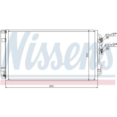 Kondensator PKW BMW 1 F20-F21 (11-) 114 D FIRST FIT 940236