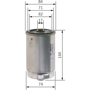 Kraftstofffilter F 026 402 097