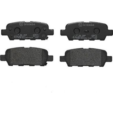 BREMBO Bremsklötze HA P 56 046 BREMBO Bremsklötze HA P 56 046