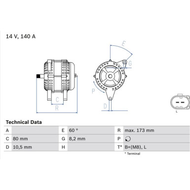 Lichtmaschine IVECO,FIAT,CITROEN,PEUGEOT 0 986 049 950 Lichtmaschine IVECO,FIAT,CITROEN,PEUGEOT 0 986 049 950
