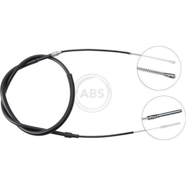 A.B.S. Handbremsseil Seilzug Festellbremse K11396 A.B.S. Handbremsseil Seilzug Festellbremse K11396