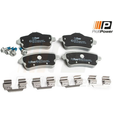 PROFIPOWER Bremsbelagsatz, Scheibenbremse 1B2193 PROFIPOWER Bremsbelagsatz, Scheibenbremse 1B2193