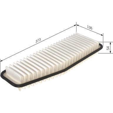 Luftfilter 1987429163 Luftfilter 1987429163