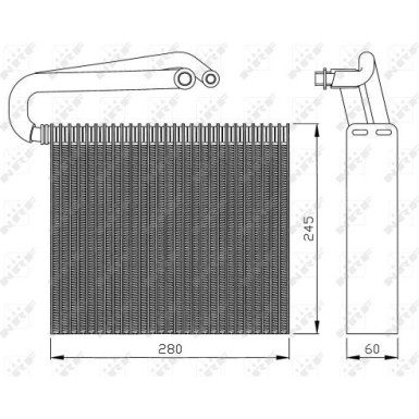 Verdampfer, Klimaanlage EASY FIT 36110