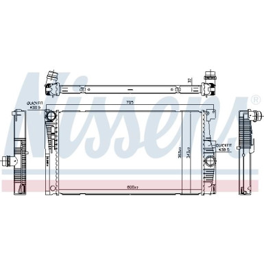 Wasserkühler PKW 60839