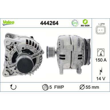 VALEO Generator 444264 VALEO Generator 444264