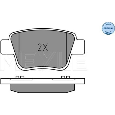 Bremsbelagsatz Toyota T. Avensis 03- Mit Sensor 025 236 2016/W Bremsbelagsatz Toyota T. Avensis 03- Mit Sensor 025 236 2016/W