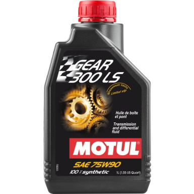 Motul Gear 300 LS 75W-90 1 Liter 105778 Motul Gear 300 LS 75W-90 1 Liter 105778